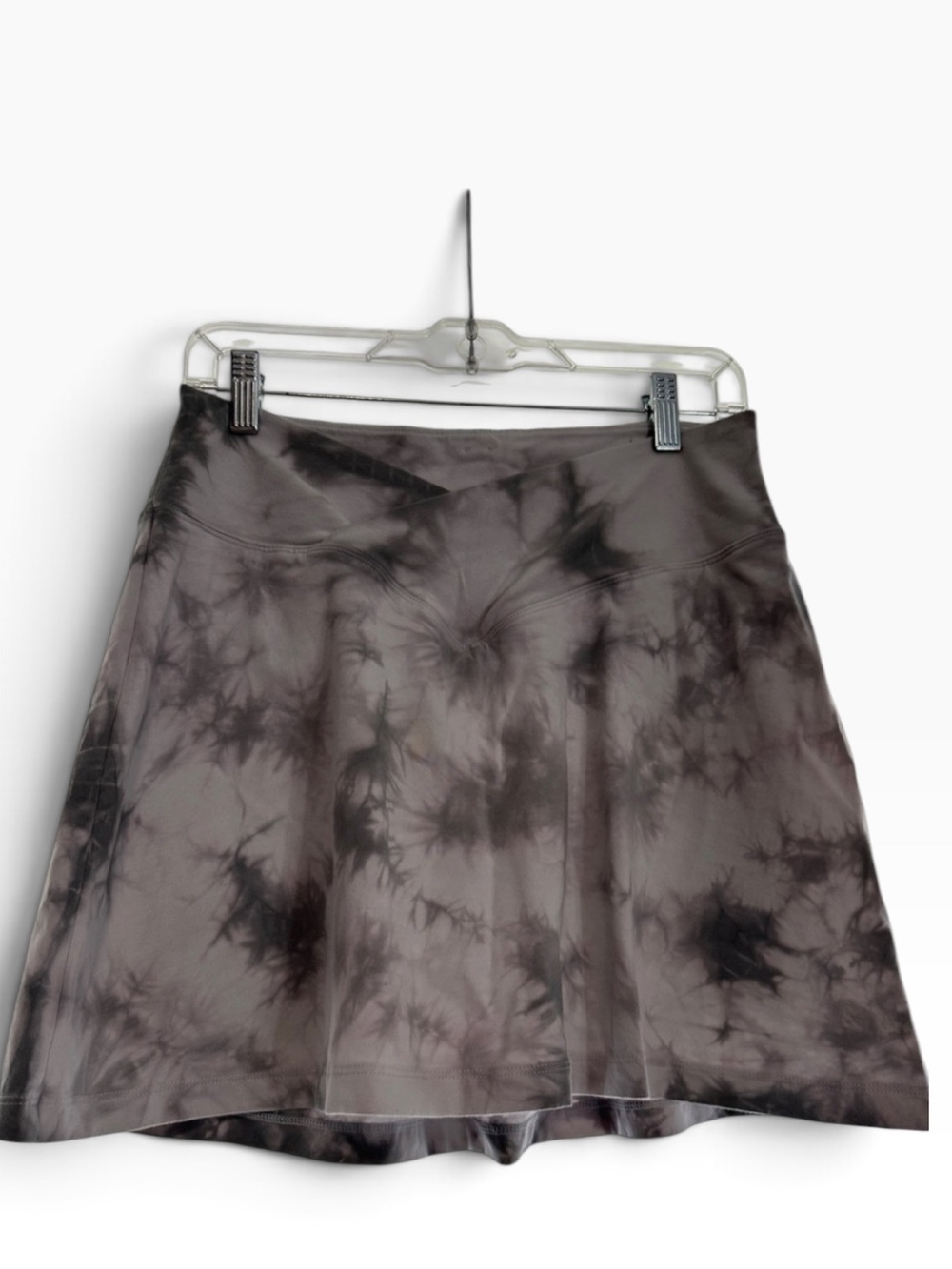 PINK Victoria's Secret Gray Tie-Dye Skater Skirt